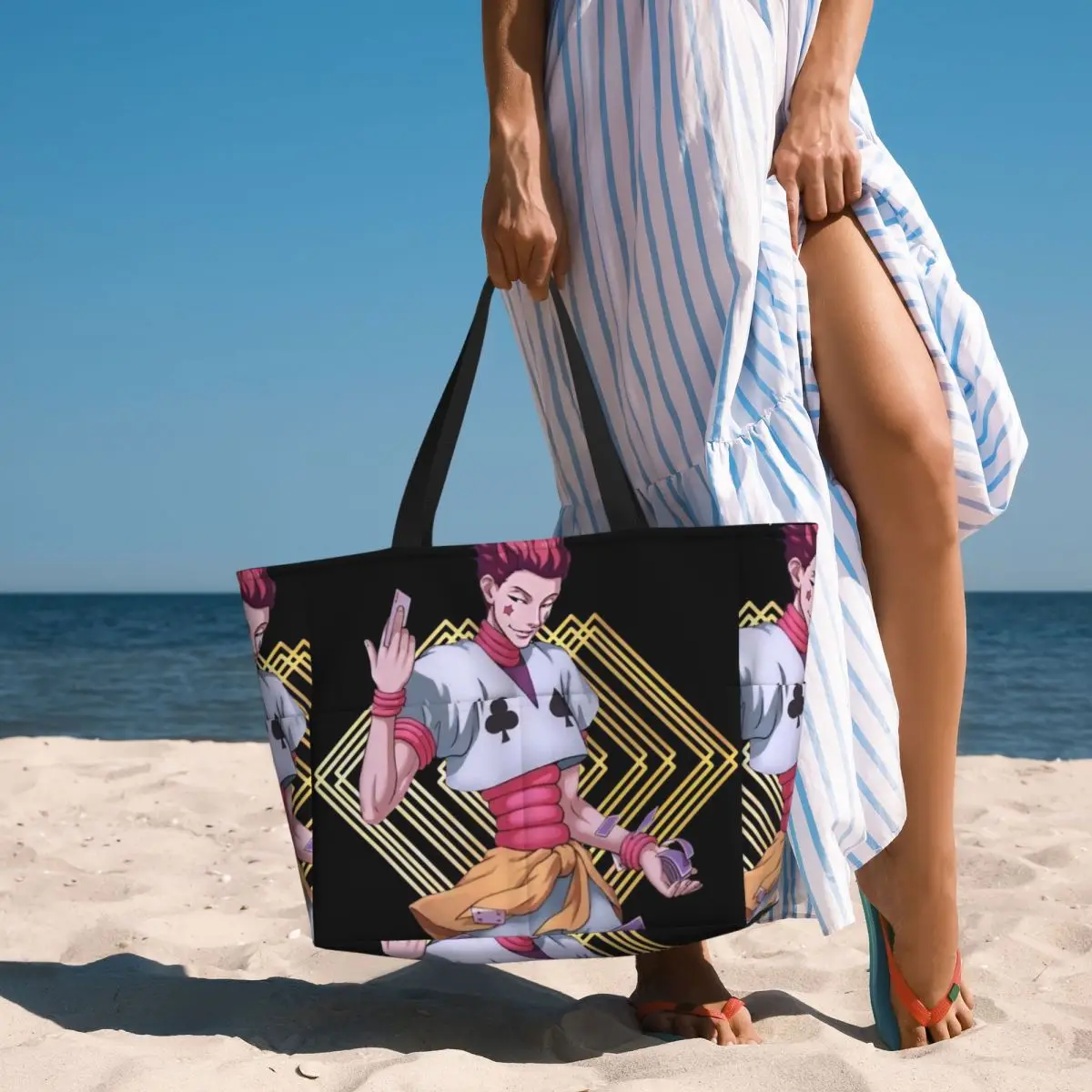Yoga Fitness Tote - Bolsa de Playa Hisoka Anime Hunter