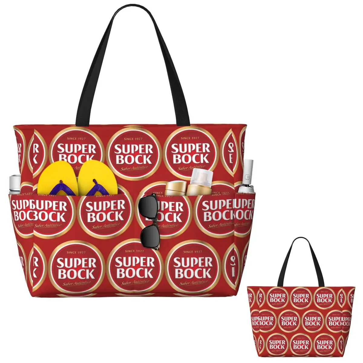 Yoga Fitness Tote - Bolso de playa Super Bock, bolso