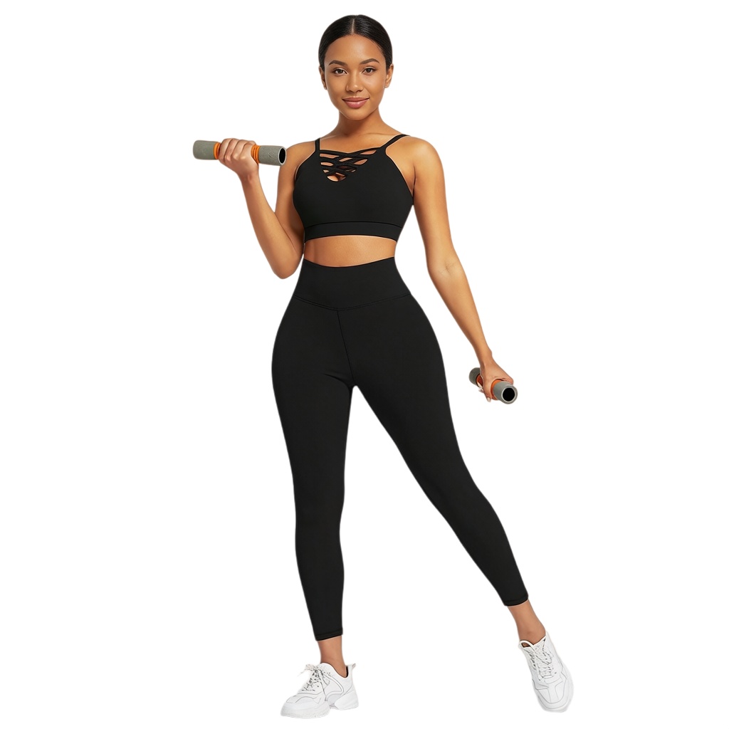 Yoga Fitness Wear - Conjunto Deportivo de Yoga para Mujer