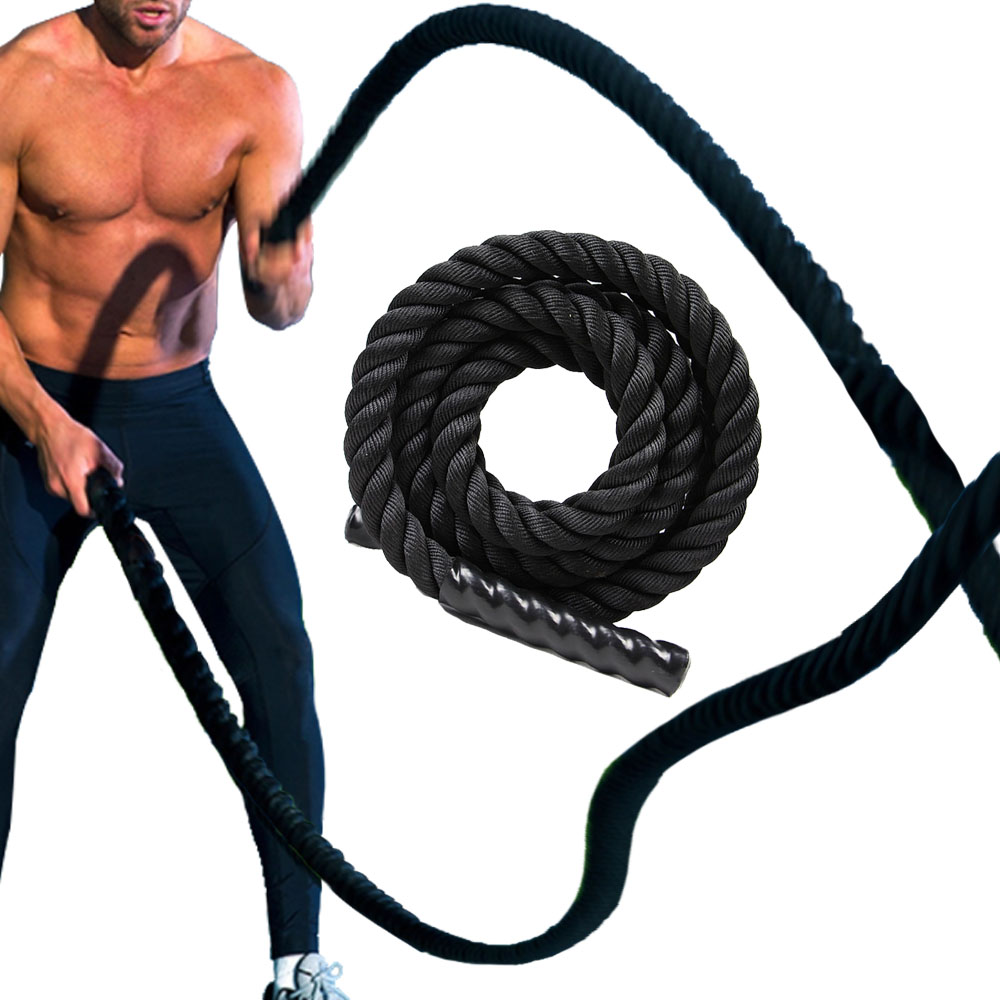 Battle Rope Exercise - Cuerda de Entrenamiento Poly Dacron Battle