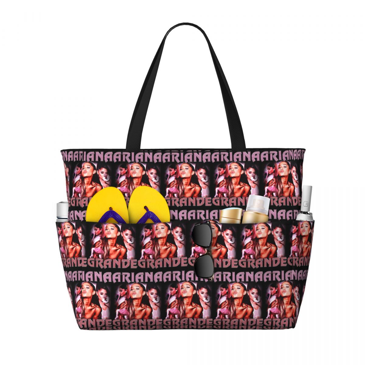 Yoga Fitness Merch - Bolsa de Playa Grande con Diseño