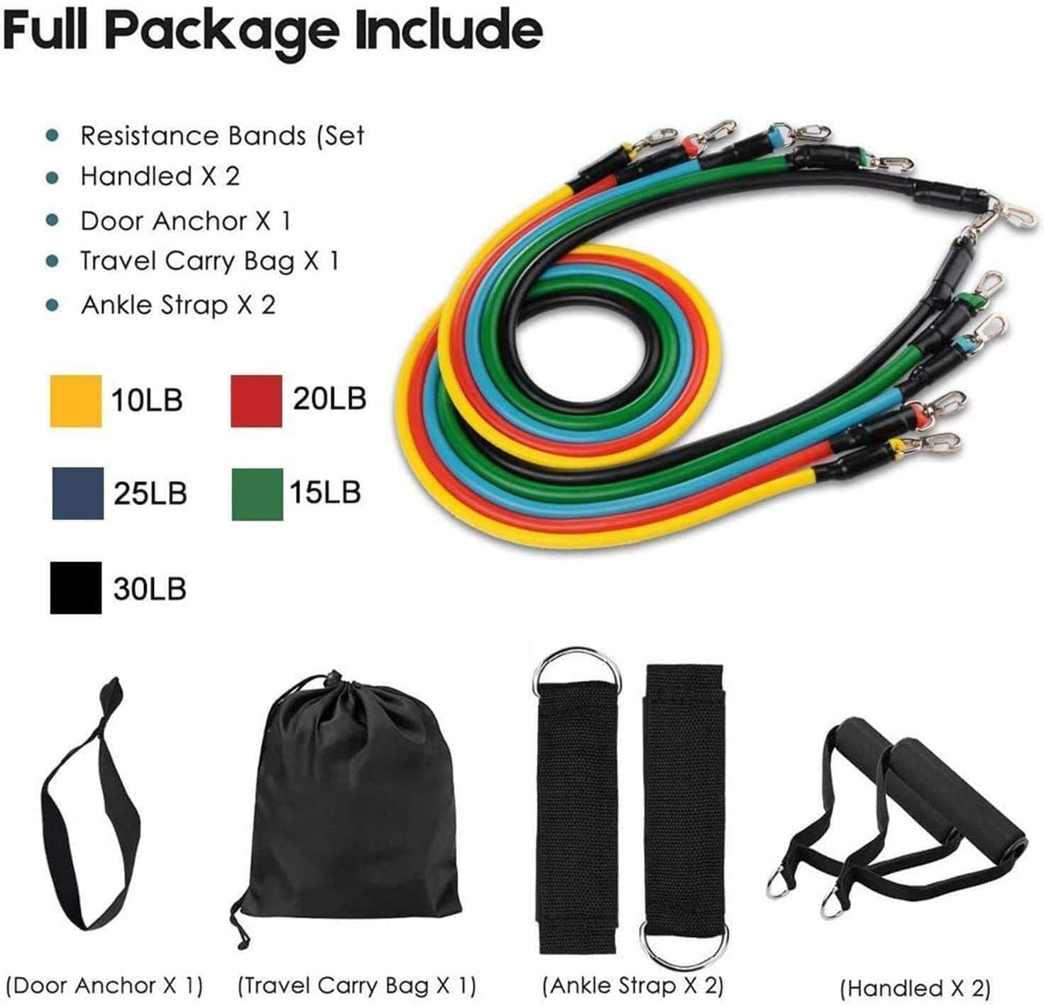 Set de bandas de resistencia c - Battle Rope Exercise reseña y precio