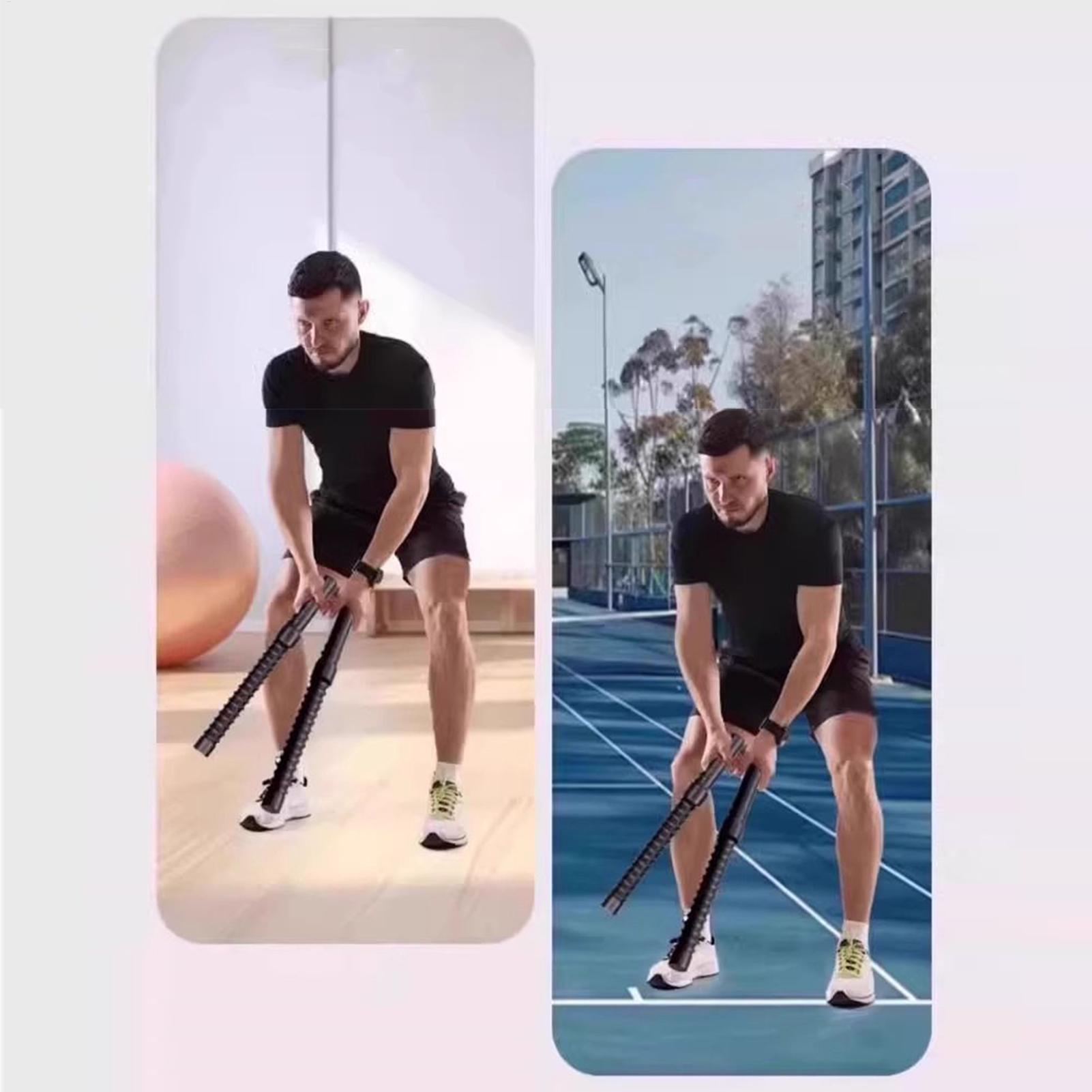 Cuerdas de entrenamiento portá - Battle Rope Exercise reseña y precio