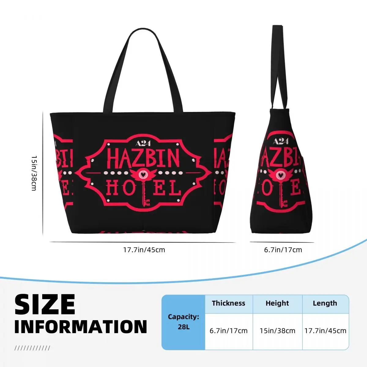 Bolsa de playa Hazbin Hotels C - Yoga Fitness Hotel reseña y precio