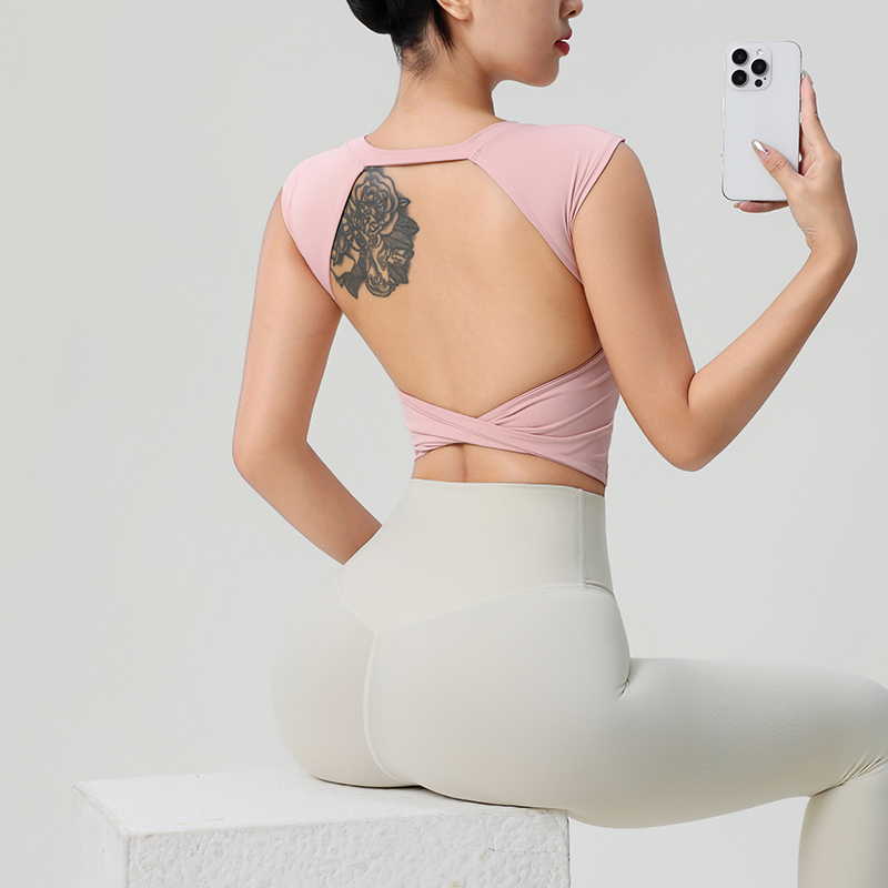 Ropa de Fitness sin espalda pa - Yoga Fitness Wear reseña y precio