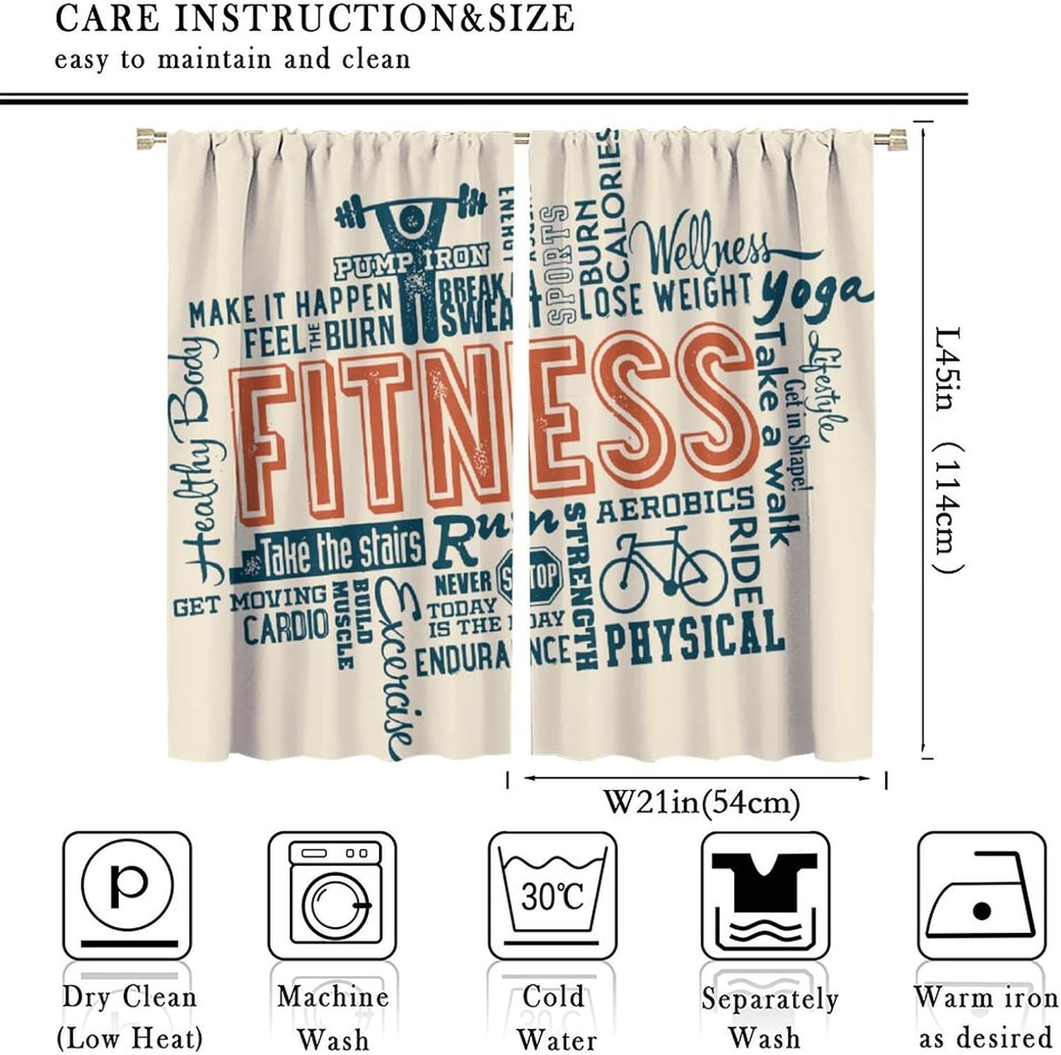 Gran Pancarta Motivacional par - Yoga Fitness Hotel reseña y precio