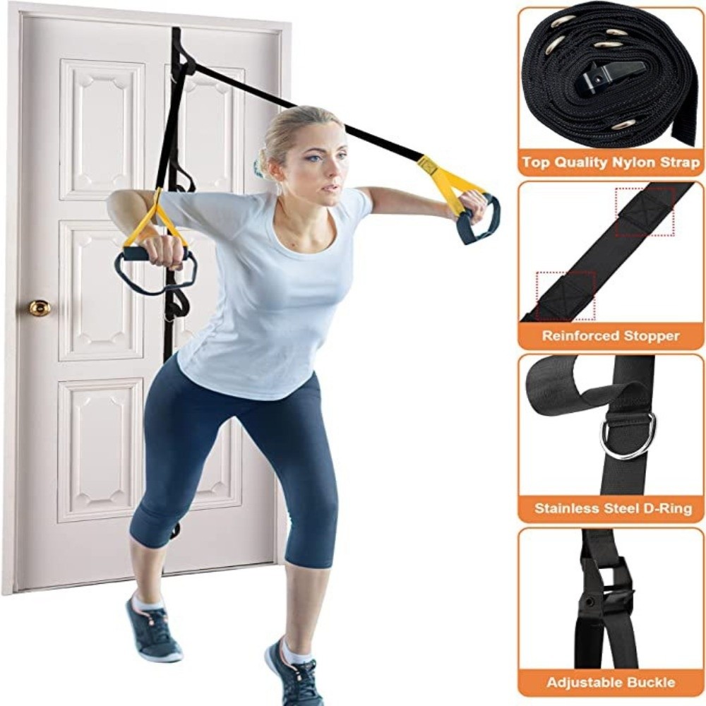 Correa de Anclaje para Puerta  - Battle Rope Exercise reseña y precio