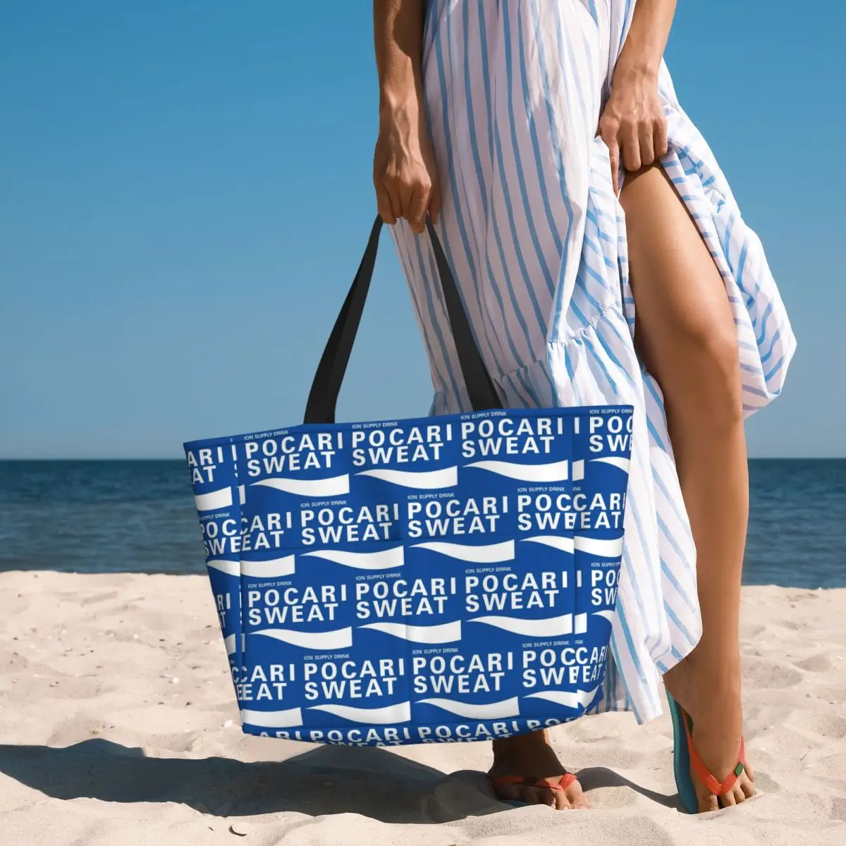 Bolsa de Playa Pocari Sweat, B - Yoga Fitness Merch reseña y precio