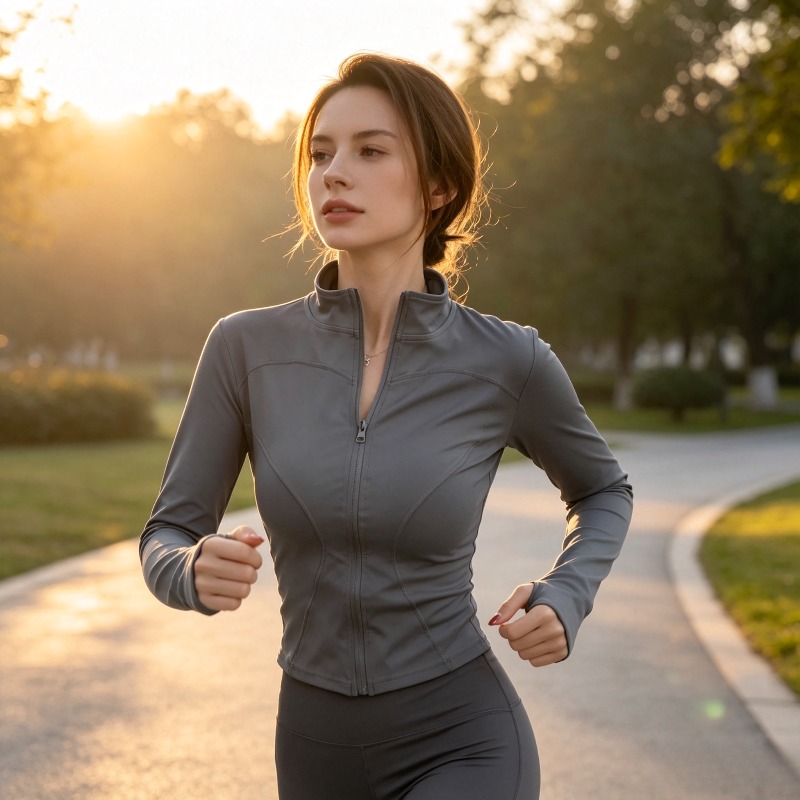 Chaqueta de Yoga Ajustada para - Yoga Fitness Jacket reseña y precio