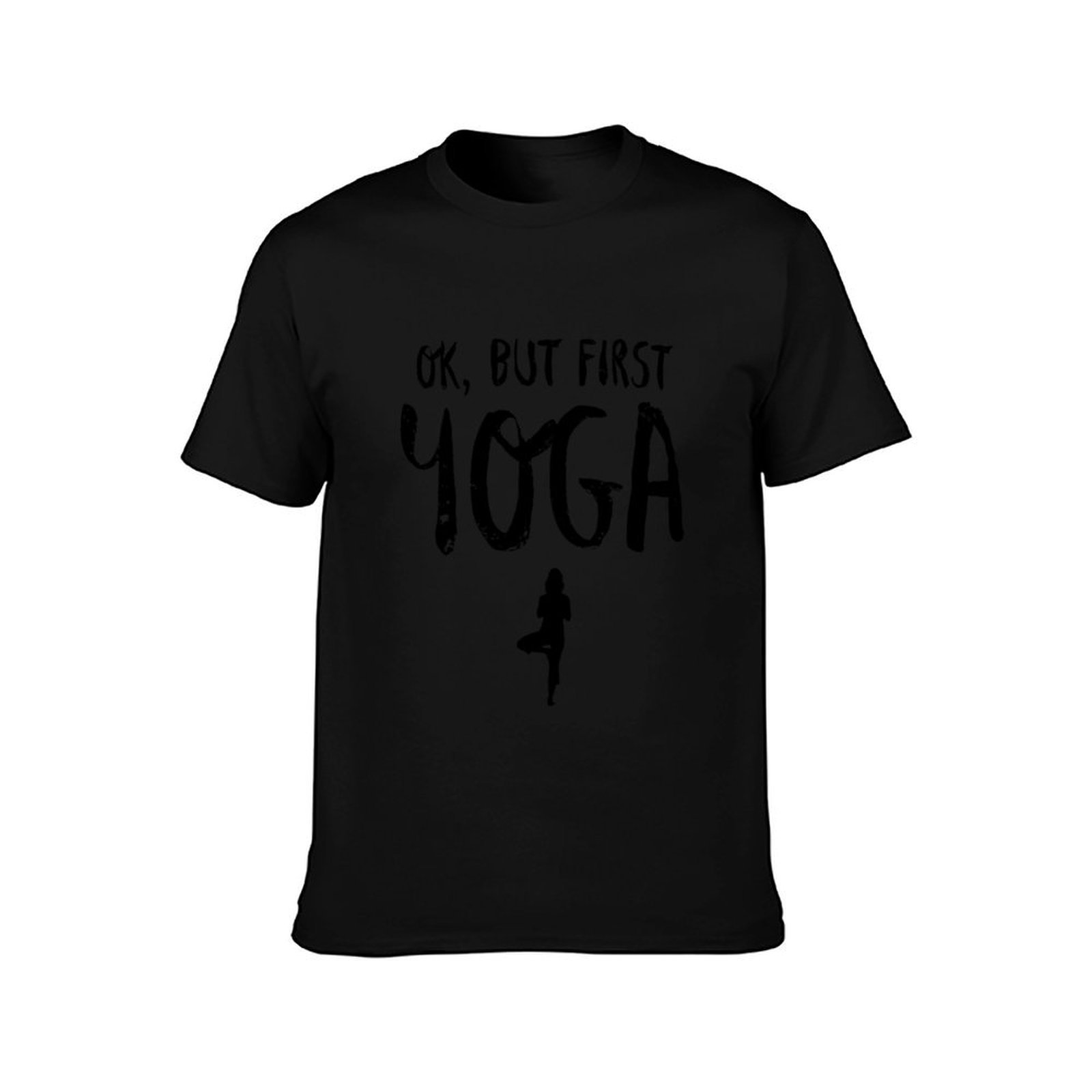 Camiseta Ok But First Yoga Fun - Yoga Fitness First reseña y precio