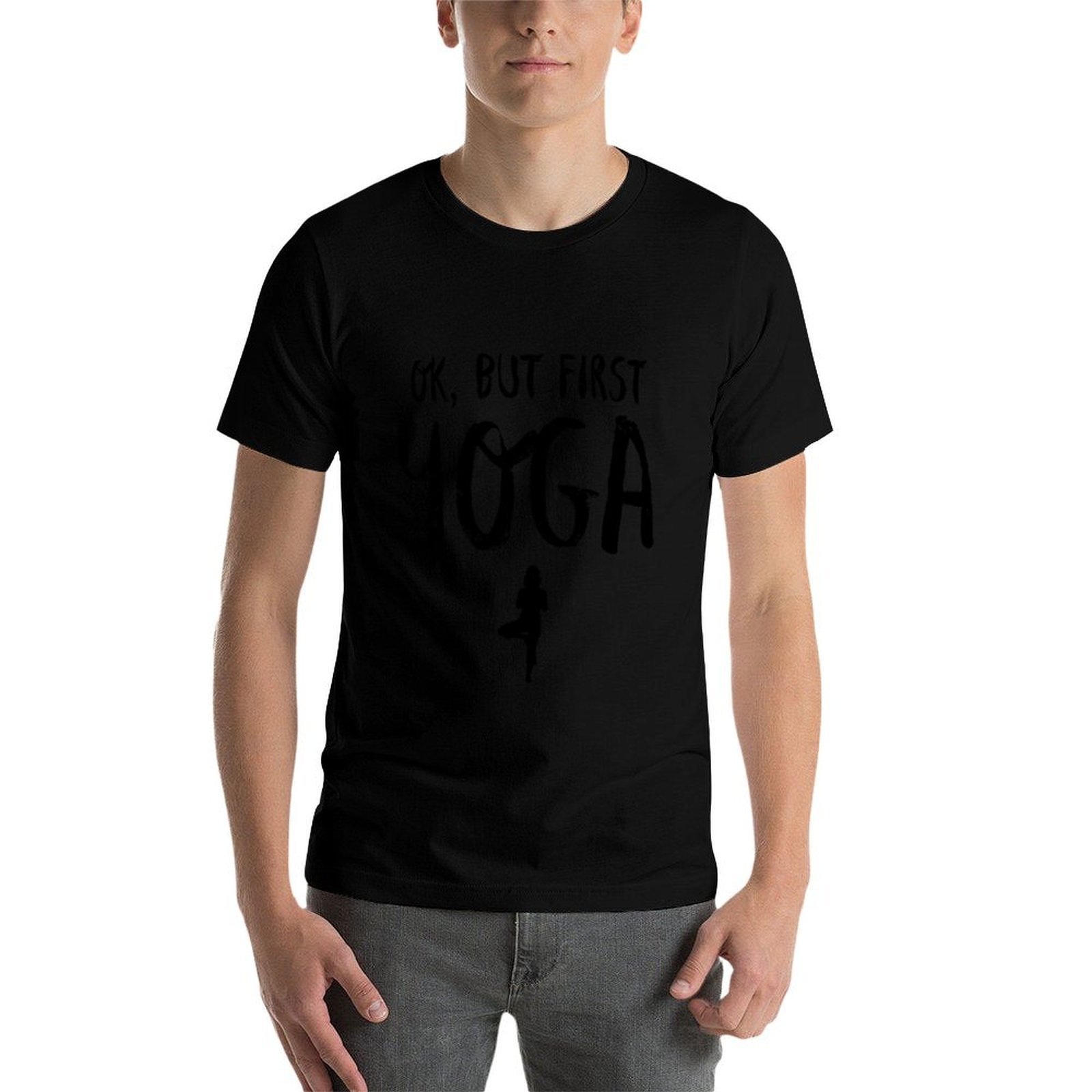 Camiseta Ok But First Yoga Fun - Yoga Fitness First reseña y precio