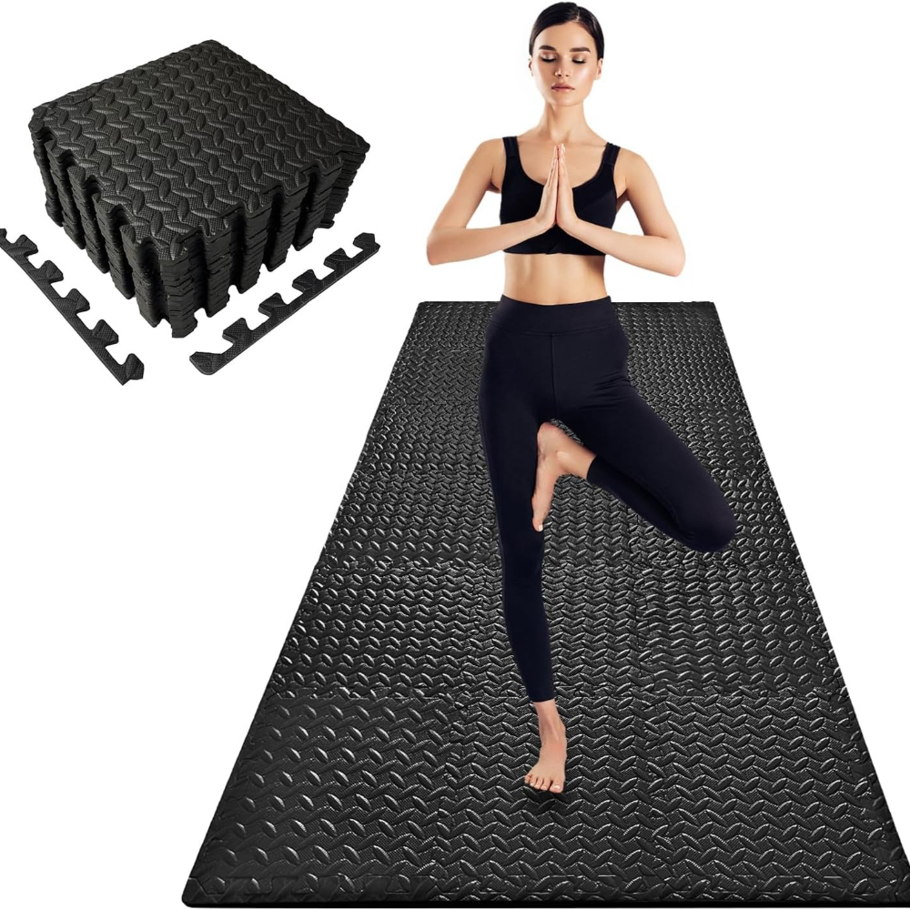 Esteras de espuma entrelazadas - Yoga Fitness Rooms reseña y precio