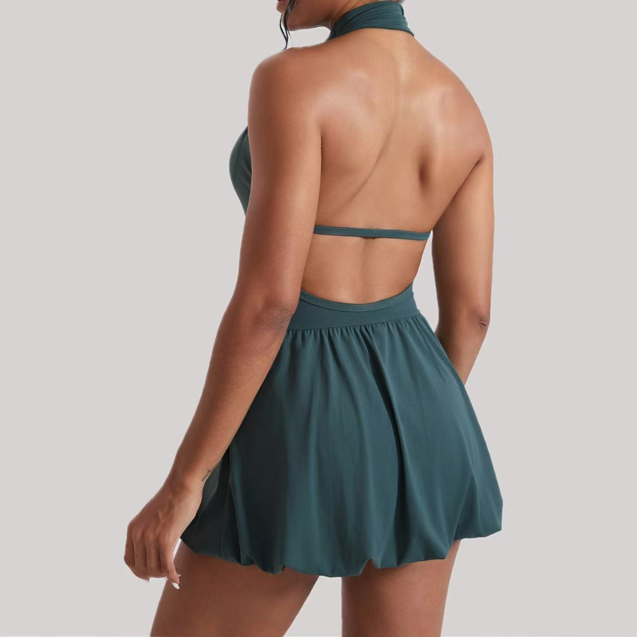 Ningyu-vestido de tenis de Gol - Yoga Fitness Dress reseña y precio