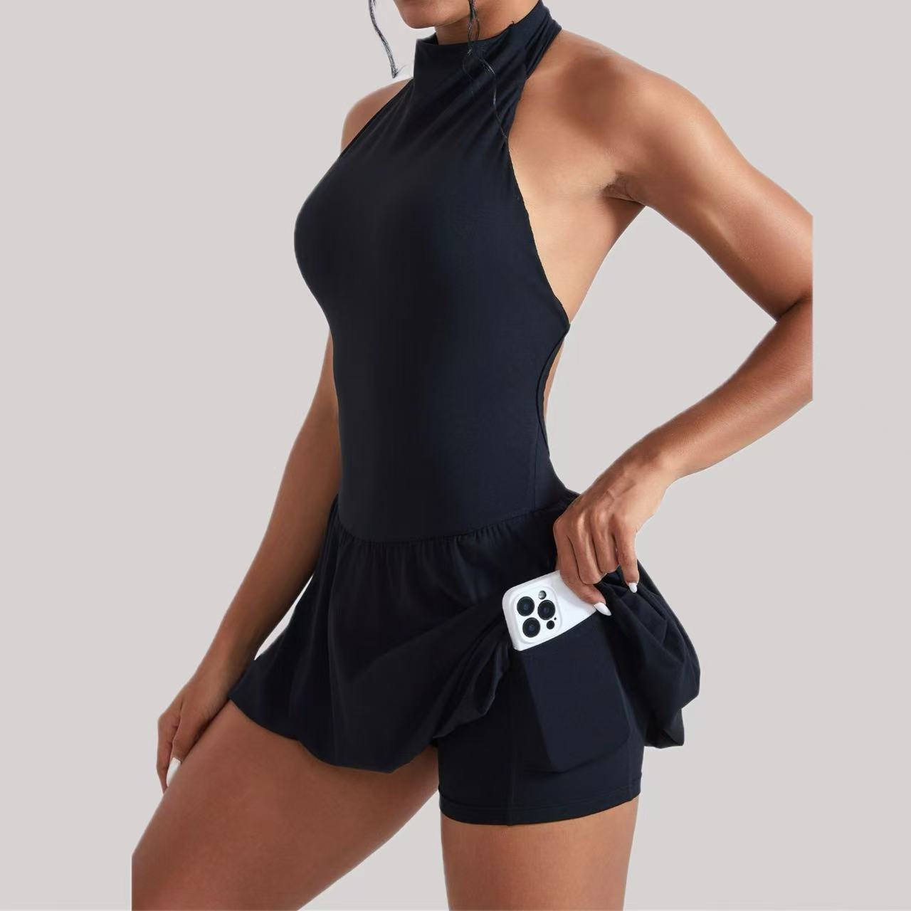 Ningyu-vestido de tenis de Gol - Yoga Fitness Dress reseña y precio