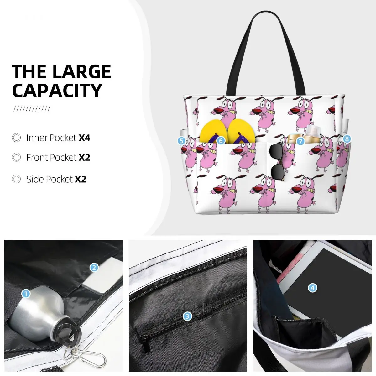Bolso de mano para mujer con d - Yoga Fitness Tote reseña y precio