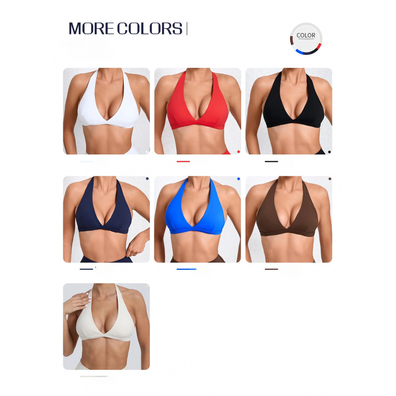 Ropa de yoga con cuello halter - Yoga Und Fitness reseña y precio