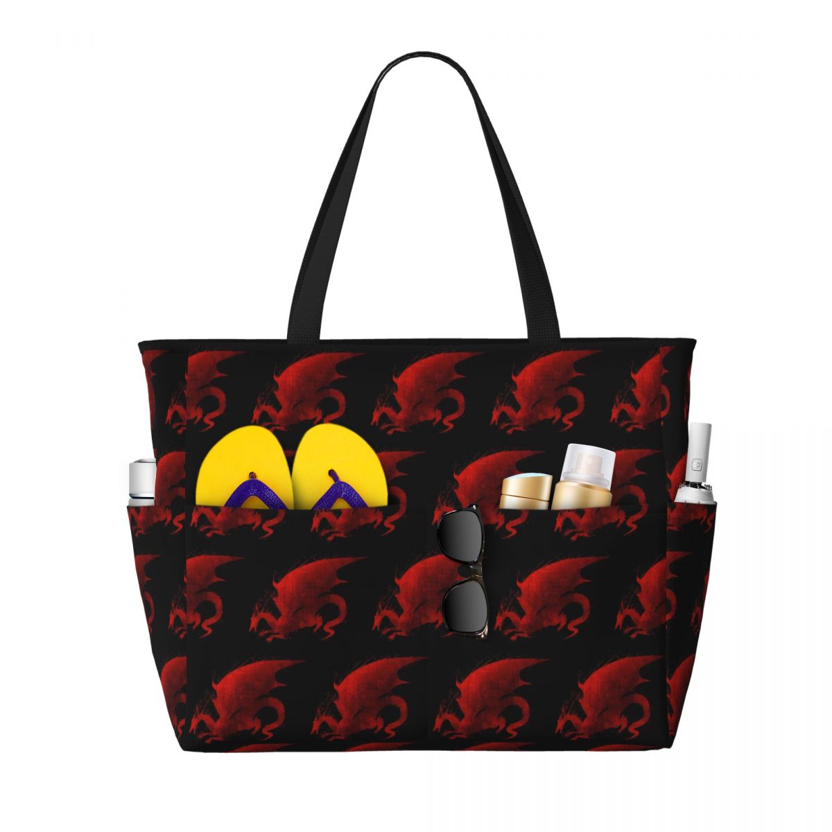 Dragon Age Origins Blood Drago - Yoga Fitness Tote reseña y precio