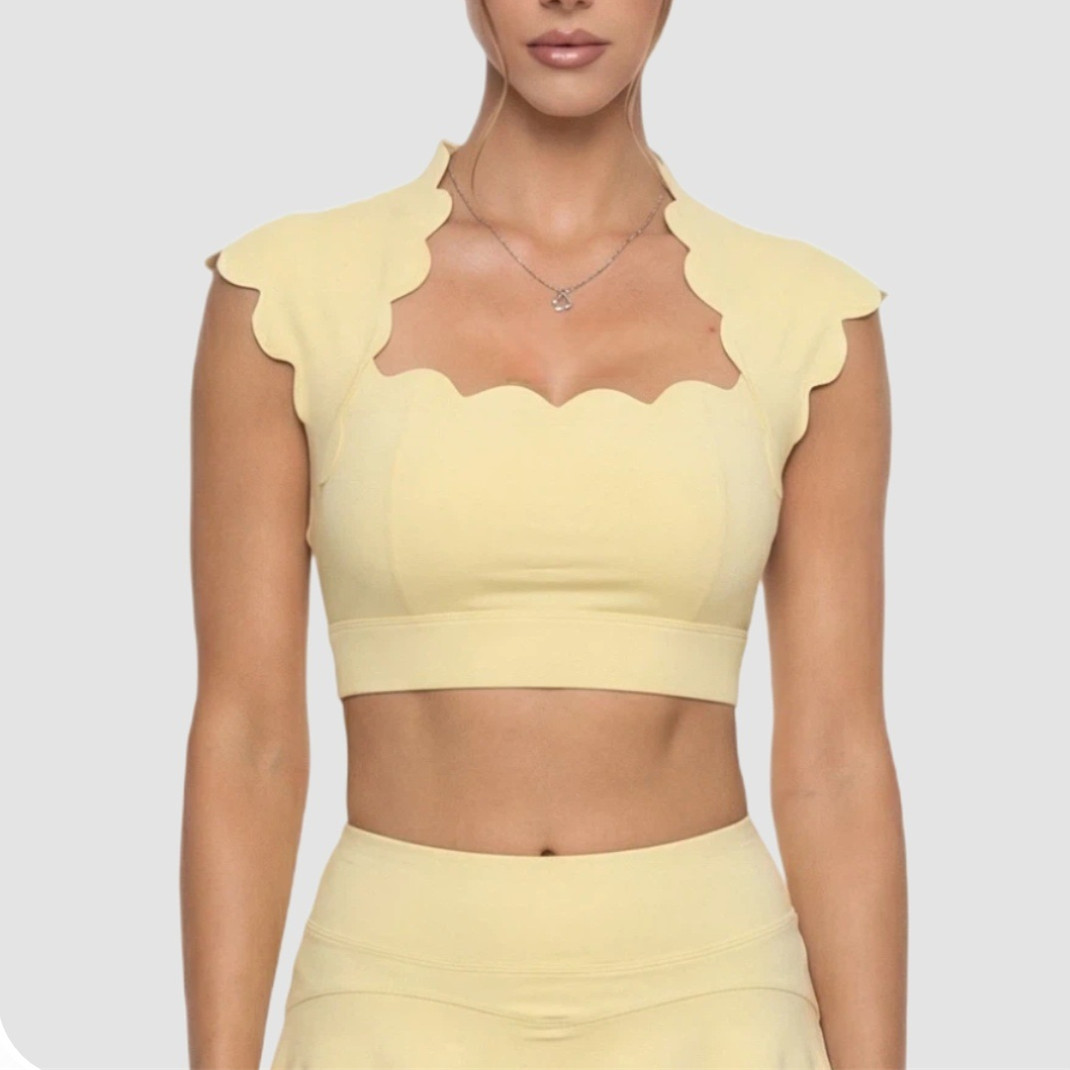 Top Deportivo Ondulado para Mu - Yoga Fitness Wear reseña y precio