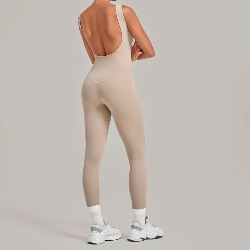 Mono de yoga ajustado con espa - Yoga Fitness Wear reseña y precio