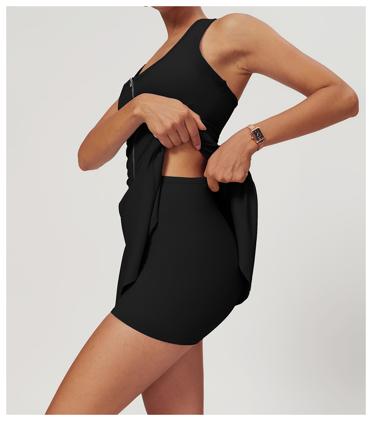 Vestido de tenis a prueba de c - Yoga Fitness Dress reseña y precio