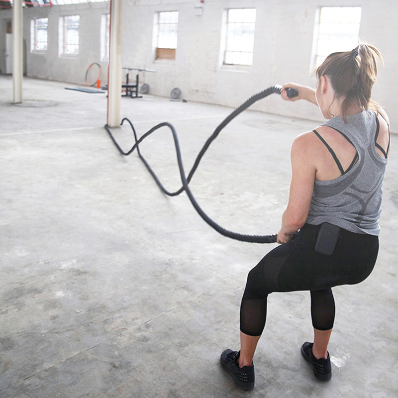 Cuerdas de entrenamiento de re - Battle Rope Exercise reseña y precio