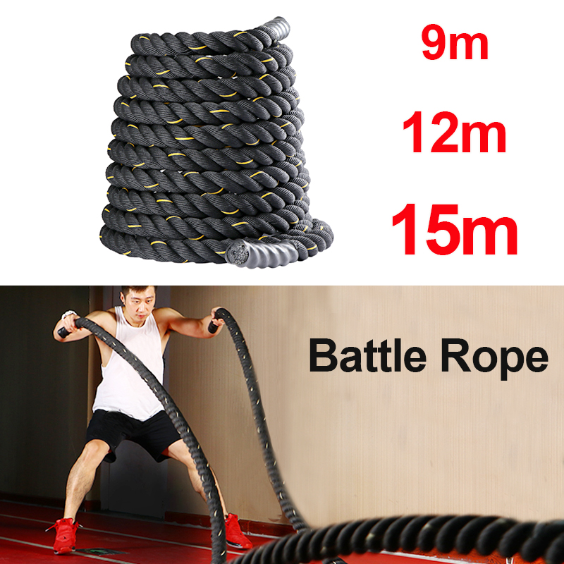Cuerdas de entrenamiento de re - Battle Rope Exercise reseña y precio